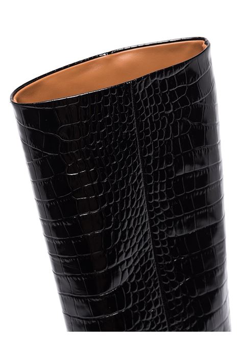 Stivali con effetto coccodrillo in nero Paris texas - donna PARIS TEXAS | PX548XCOCOCRBN